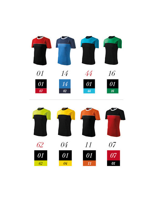 Koszulka unisex colormix 109 turkus Adler Malfini