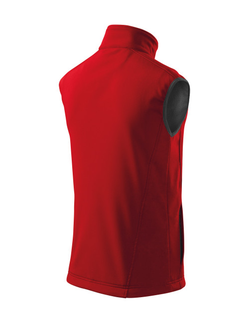 Herren Softshellweste Vision 517 rot Adler Malfini