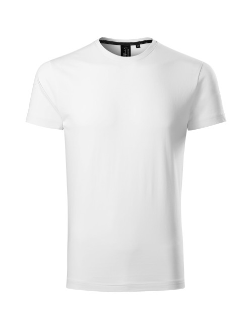 Adler MALFINIPREMIUM Herren T-Shirt Exclusive 153 weiße Stickerei