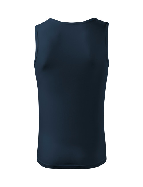 Adler MALFINI Herren-Top Core 142, marineblaues Sticklogo, Werbebekleidung