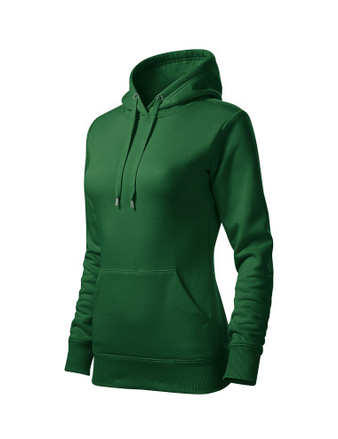 Damen Sweatshirt Cape 414 flaschengrün Adler Malfini