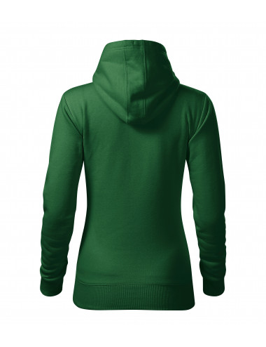 Women`s sweatshirt cape 414 bottle green Adler Malfini