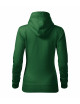 2Women`s sweatshirt cape 414 bottle green Adler Malfini