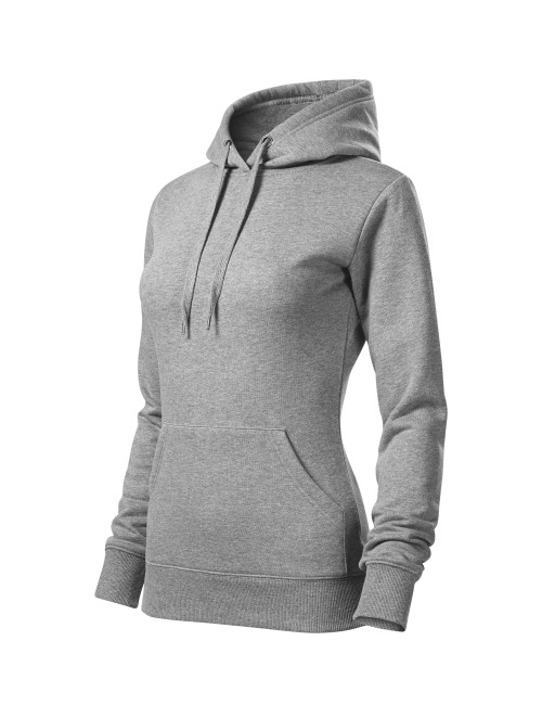 Women`s sweatshirt cape 414 dark gray melange Adler Malfini