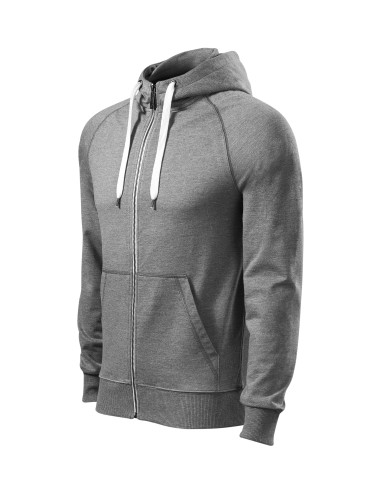 Herren-Sweatshirt Voyage 452 dunkelgrau meliert Adler Malfinipremium