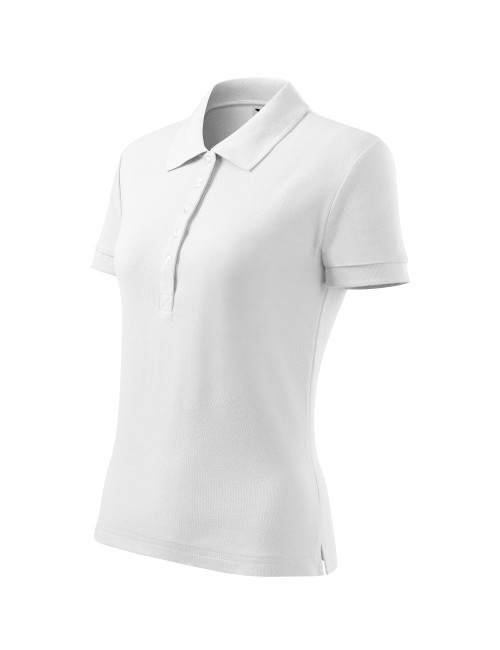 Koszulka polo damska cotton heavy 216 biały Adler Malfini
