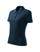 Ladies polo shirt cotton heavy 216 navy blue Adler Malfini