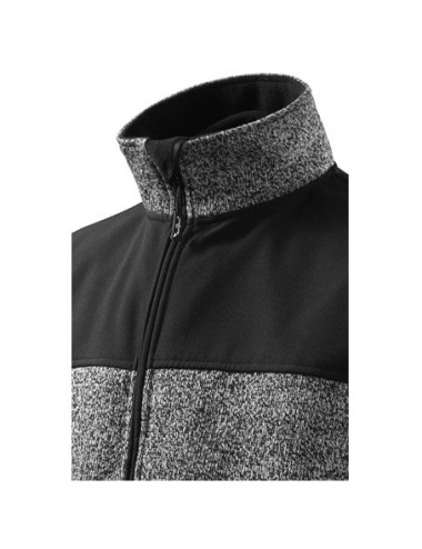 Adler MALFINIPREMIUM Men`s Softshell Jacket Casual 550 knit gray