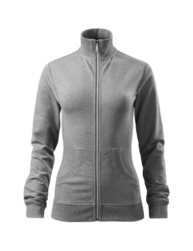 Bequemes, tailliertes Damen-Sweatshirt MALFINI Viva 409 Melange-Druck