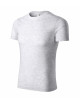 Unisex T-Shirt Peak P74 Hellgrau Melange Adler Piccolio