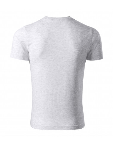 Unisex T-Shirt Peak P74 Hellgrau Melange Adler Piccolio