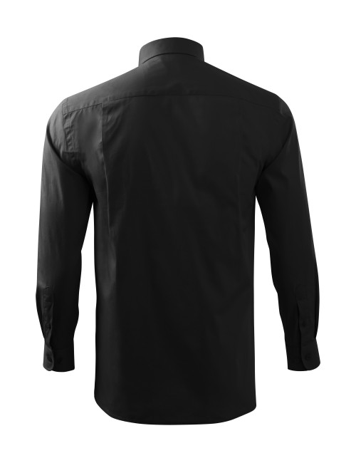 Herrenhemd Stil LS 209 schwarz Adler Malfini