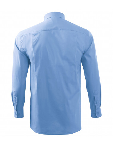 Style ls 209 men`s shirt blue Adler Malfini