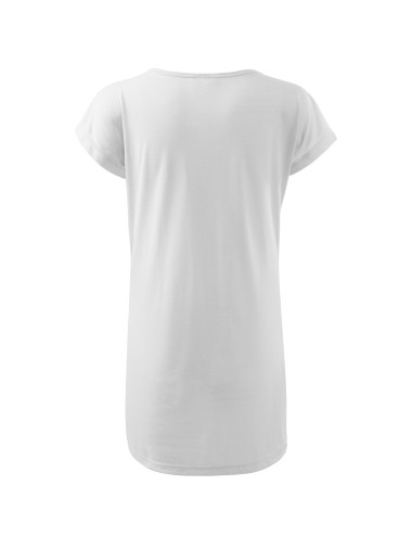 Women`s t-shirt/dress love 123 white Adler Malfini