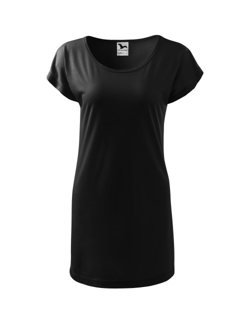 Damen T-Shirt/Kleid Love 123 schwarz Adler Malfini