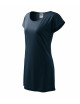 Women`s t-shirt/dress love 123 navy blue Adler Malfini