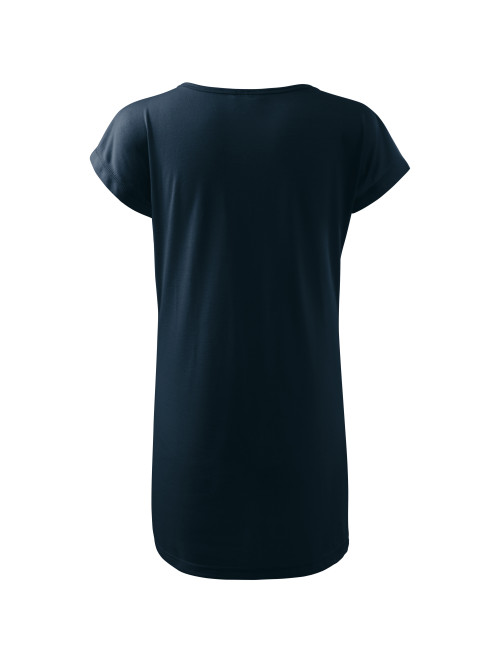 Damen T-Shirt/Kleid Love 123 Marineblau Adler Malfini