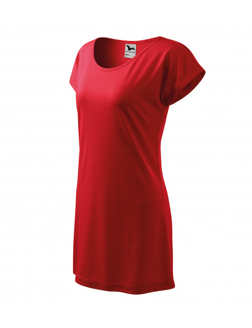 T-shirt/dress for women love 123 red Adler Malfini