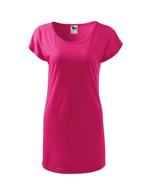 Women`s t-shirt/dress love 123 purple red Adler Malfini