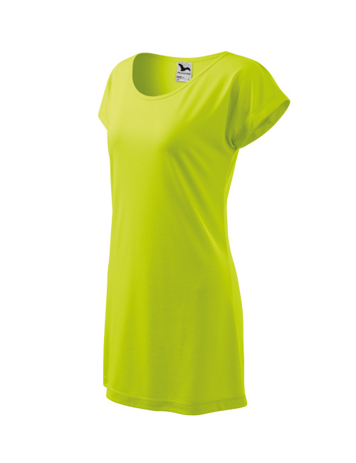 Damen T-Shirt/Kleid Love 123 Lime Adler Malfini