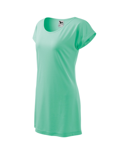 Women`s t-shirt/dress love 123 mint Adler Malfini