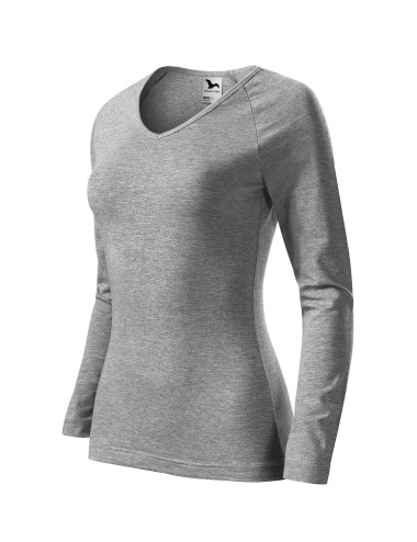Women`s t-shirt elegance 127 dark gray melange Adler Malfini
