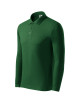 Adler MALFINI men`s polo shirt Pique Polo LS 221 bottle green