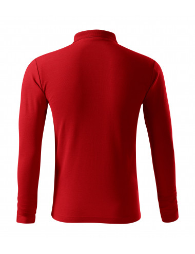 Men`s polo shirt pique polo ls 221 red Adler Malfini