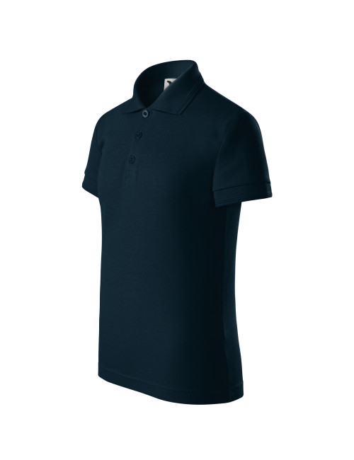 Children`s polo shirt pique polo 222 navy blue Adler Malfini