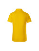 Adler MALFINI Kinder Poloshirt Pique Polo 222 gelbe Logo-Stickerei