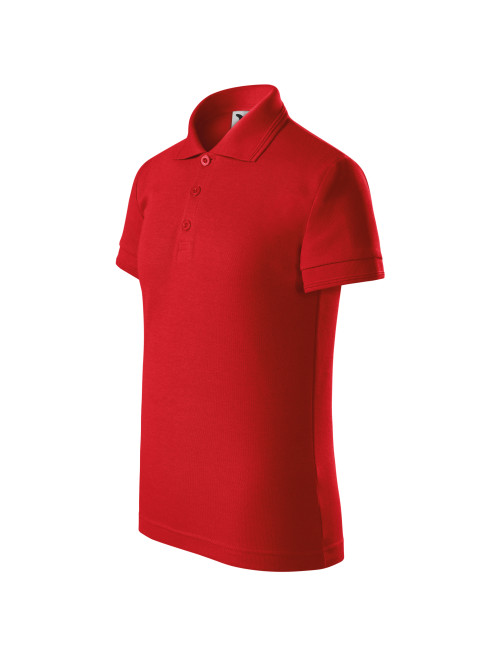 Children`s polo shirt pique polo 222 red Adler Malfini