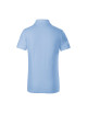 Adler MALFINI Kinder Poloshirt Pique Polo 222, blaue Stickerei