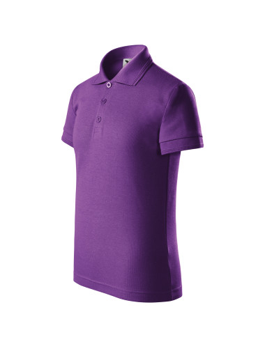 Kinder-Poloshirt Piqué Polo 222 lila Adler Malfini