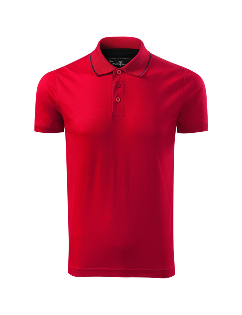 Grand 259 men`s polo shirt formula red Adler Malfinipremium