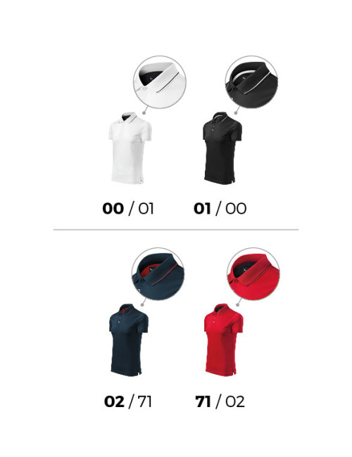 Grand 259 men`s polo shirt formula red Adler Malfinipremium