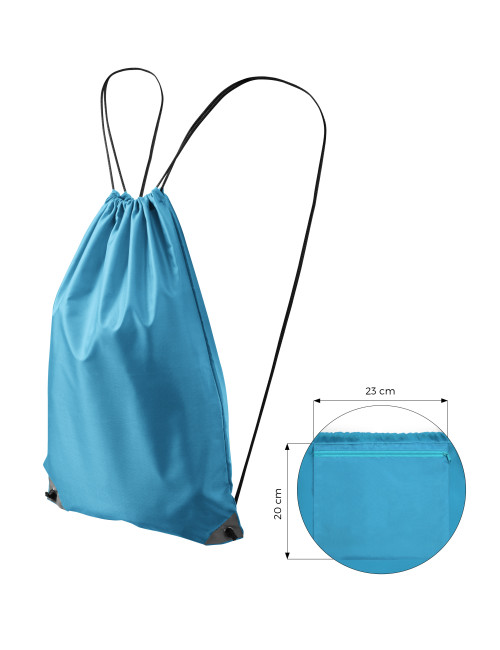 Turnbeutel Unisex/Kinder Energy 912 Türkis Adler Malfini