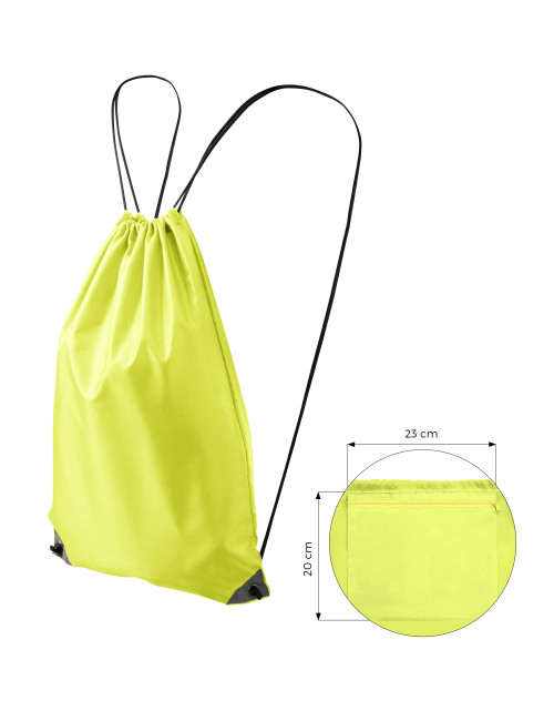 Gymsack unisex/kids energy 912 neon yellow Adler Malfini