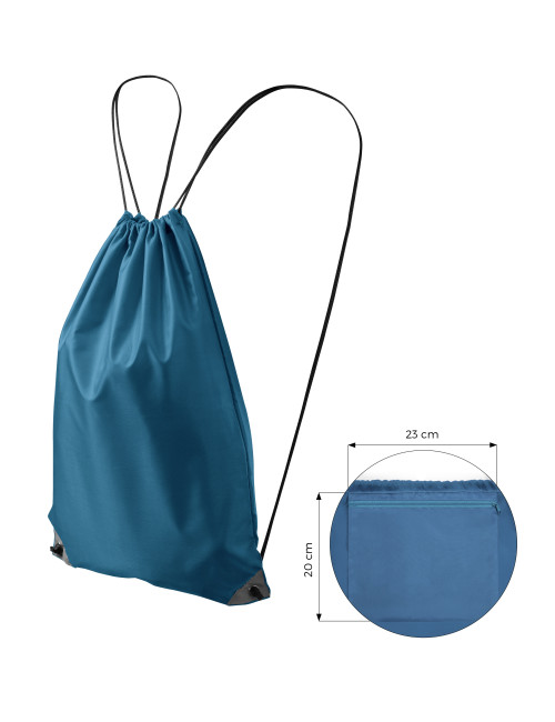 Gymsack unisex/kids energy 912 petrol blue Adler Malfini