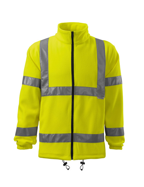 Polar Jacket żółty odblaskowy dowolne logo, haft, odzież robocza