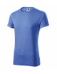 2Herren T-Shirt Fusion 163 blau meliert Adler Malfini