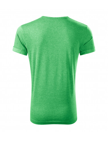 Herren Fusion T-Shirt 163 grün meliert Adler Malfini