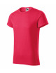 Herren T-Shirt Fusion 163 rot meliert Adler Malfini