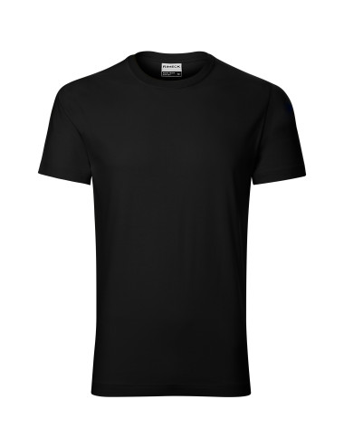 Adler RIMECK Men`s T-shirt Resist R01 black promotional clothing embroidery