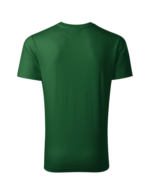 Adler RIMECK Men`s T-shirt Resist R01 bottle green logo embroidery