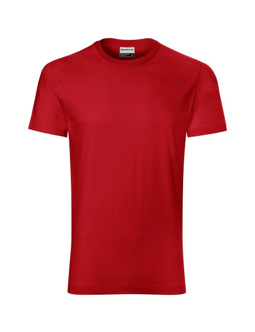 Adler RIMECK Herren T-Shirt Resist R01 rotes Computer-Sticklogo