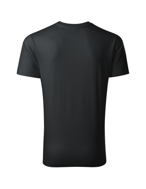 Adler RIMECK Herren T-Shirt Resist R01 Ebenholzgraue Kleidung für Logo-Stickerei