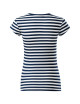 Adler MALFINI Women`s T-shirt Sailor 804 navy blue with print