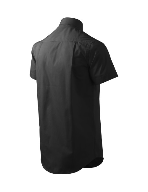 Herrenhemd chic 207 schwarz Adler Malfini