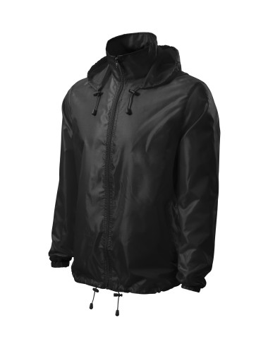 Unisex windbreaker windy 524 black Adler Malfini