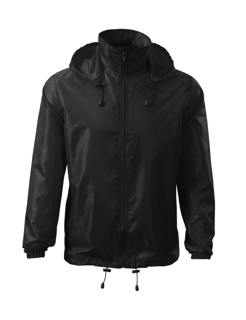 Unisex Windy 524 Black Adler Malfini Windjacke